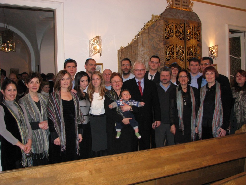 Dan holokausta 2010 (s predsjednikom Josipovićem)